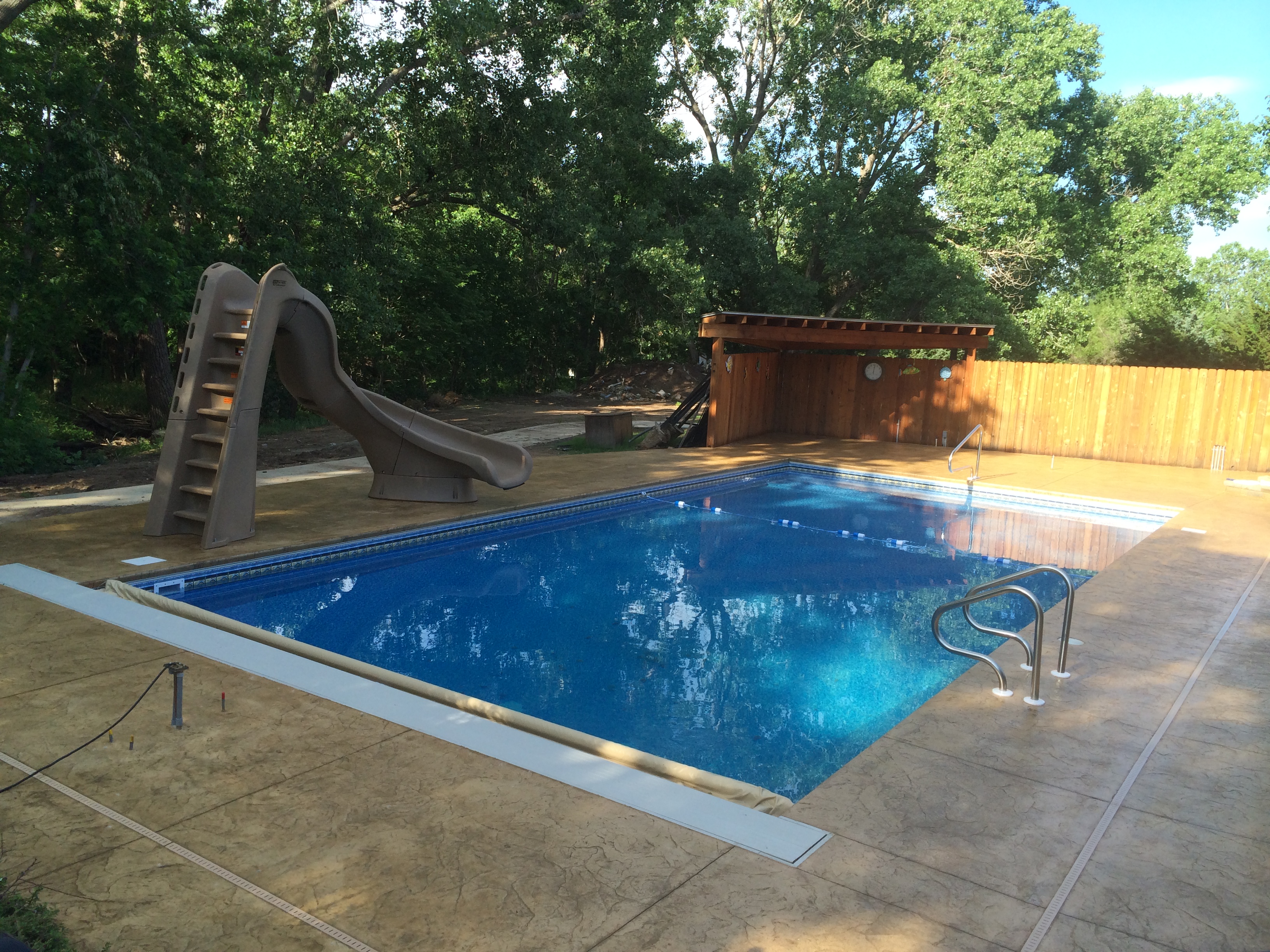 Swimming Pool Deck | Design & Installation | Stamped Concrete