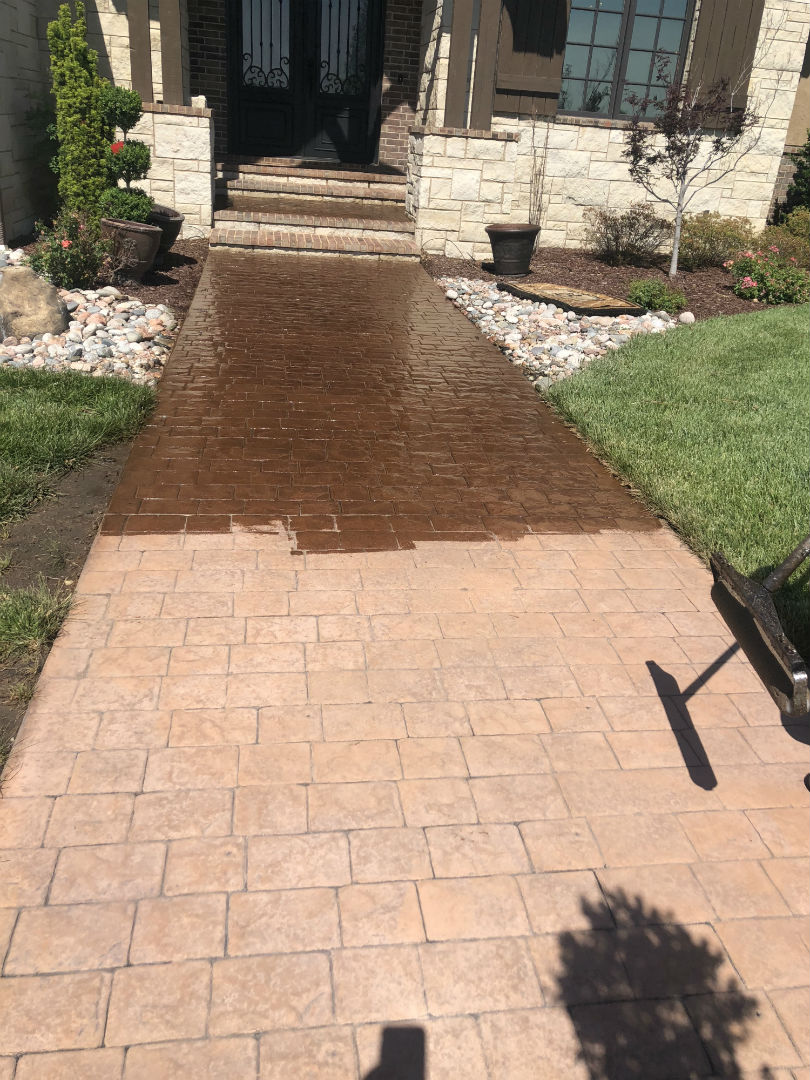 sidewalkconcretesealing E & J Concrete and Dirt Work