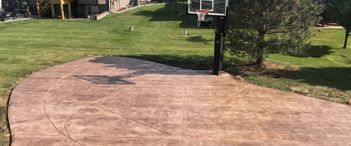 Concrete Basketball Courts E & J Concrete and Dirt Work